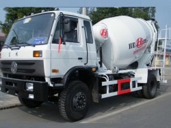 Dongfeng 4x2 Right Hand Drive Concrete Mixer Truck