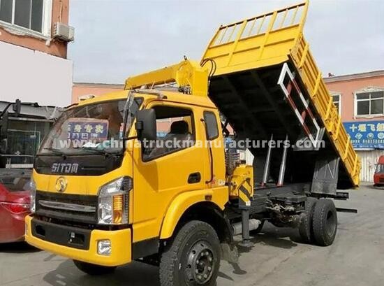 Sitom 4x2 3 Ton Mini Truck Crane