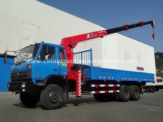 Dongfeng 6x4 Mobile Hydraulic 12 Ton Truck Crane