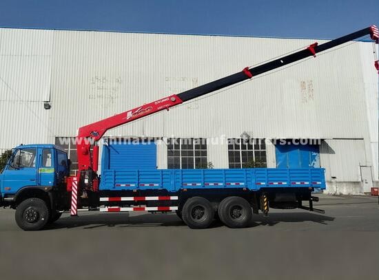 Dongfeng 6x4 Mobile Hydraulic 12 Ton Truck Crane