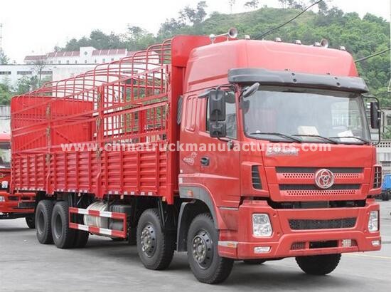 8x4 35 Ton Heavy Box Cargo Lorry Price Of Delivery Truck