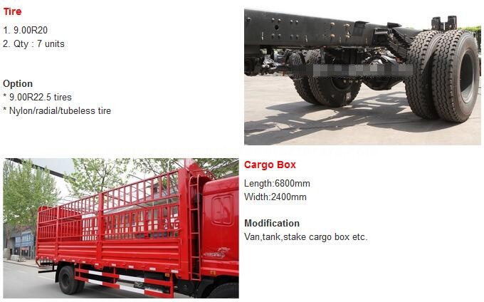 Do<em></em>ngfeng 10T Load Stake Cargo Truck