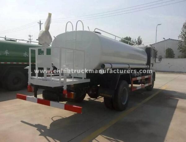 SINO HOWO Light 15 cubic water tanker truck