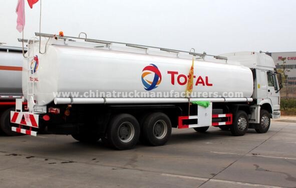 HOWO 30000Liters Chinese 8x4 Oil Tank Truck