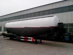 55m3 Size and Steel Material bulk cement semi trailer