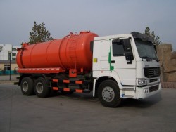SINOTRUK HOWO 10 Wheelers Sewage Vacuum Suction Truck