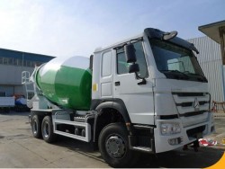 cement concrete mixing truck with 6 to 14 CBM concrete tank