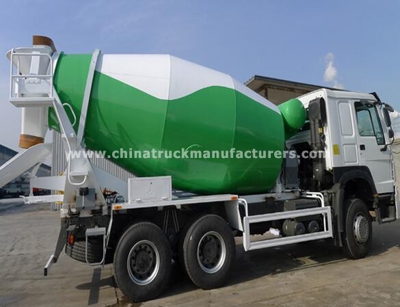 cement concrete mixing truck with 6 to 14 CBM concrete tank