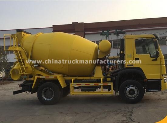 Sino truck HOWO diesel mobile concrete mixer truck