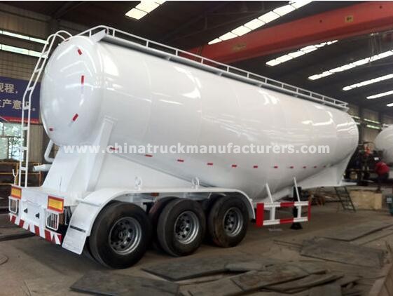 16 tons axle bulk cement transporter trailer
