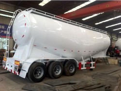 16 tons axle bulk cement transporter trailer