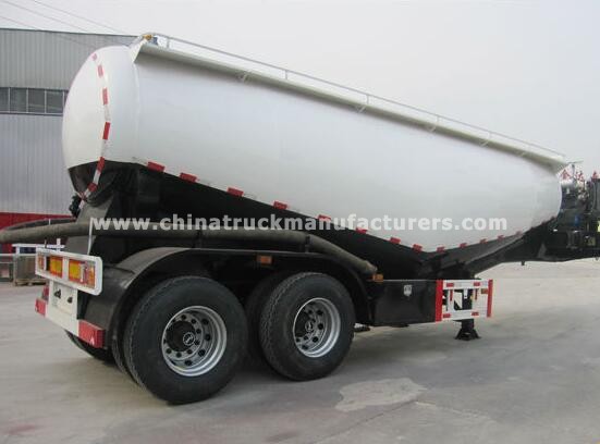 2 axle trailer type bulk cement semi trailer