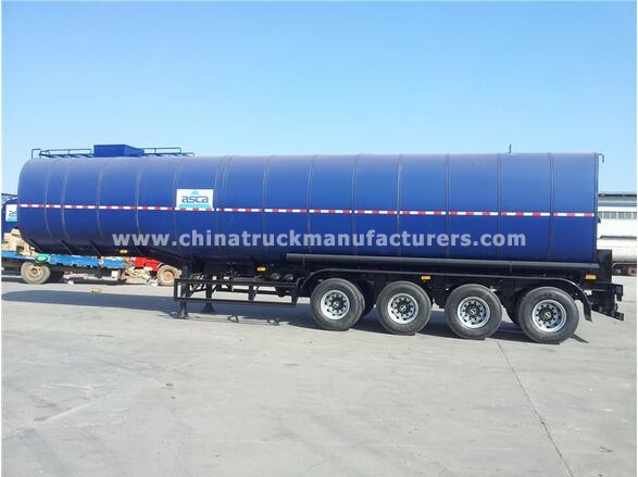 tri-axle tanker trailer China 40000L bitumen tanker