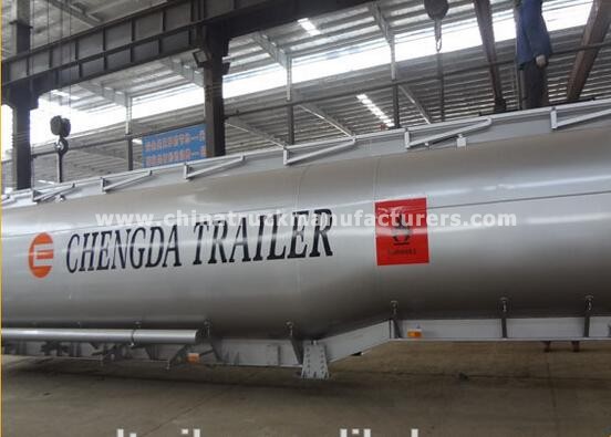 carbon steel tanker body 45000 liters oil tank truck trailer