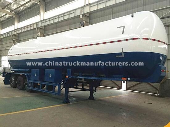 45000L tank trailer type LPG pressure gas tank semi trailer