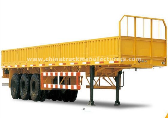 3 axle side gate cargo trailer