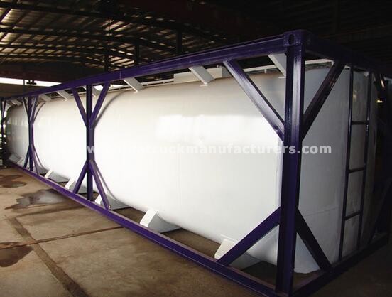 40ft container skeletal semi trailer ISO container
