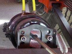 air brake chamber t30 in low bed trailer parts