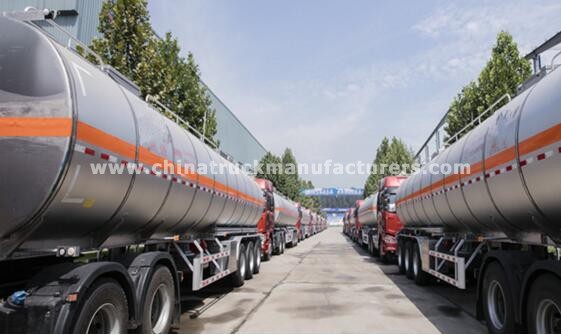 3 axle 40CBM oil tanker trailer