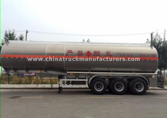 60cbm stainless steel tanker trailer