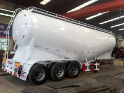 50M3 Capacity 3 Axles Cement Bulk Tanker Trailer