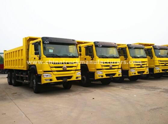 SINOTRUK heavy duty 336hp 20 tons dump trucks