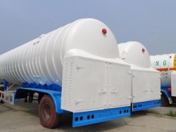 China mobile lng storage tank semi trailer