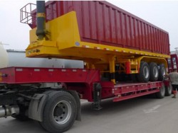20ft 40ft 48ft Hydraulic Tipping Container Trailer