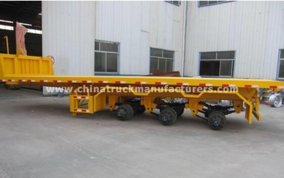 20ft 40ft 48ft Hydraulic Tipping Container Trailer