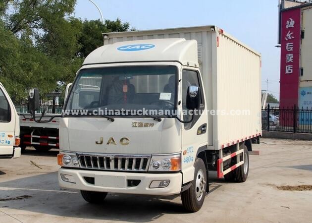 JAC petrol engine van truck