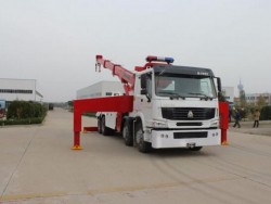 traction 40 ton 8X4 Dongfeng towing truck wrecker