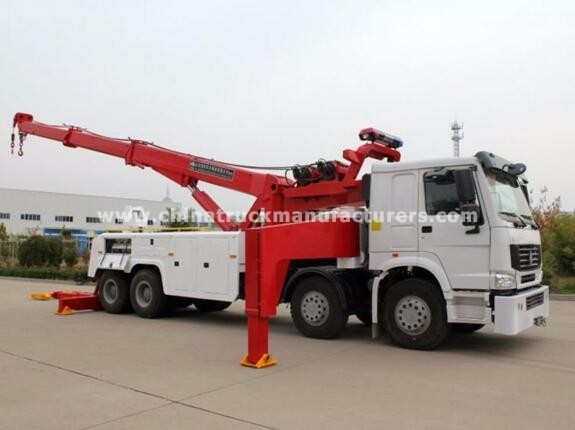 traction 40 ton 8X4 Dongfeng towing truck wrecker