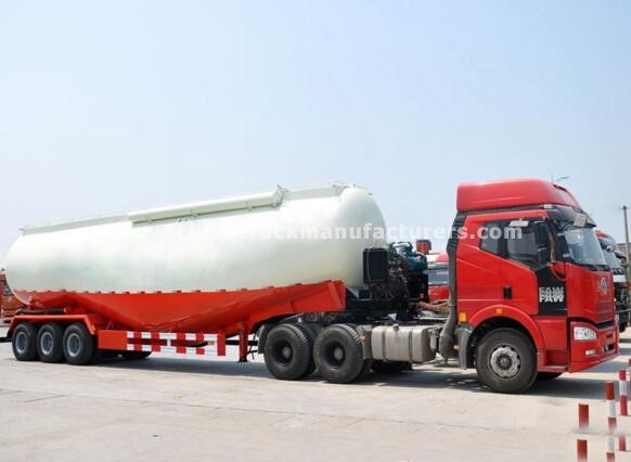 25-120 CBM 20-80 ton bulk cement tanker truck trailer