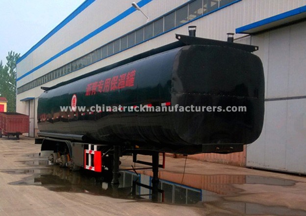 40CBM Asphalt/Bitumen Tanker Semi Trailer