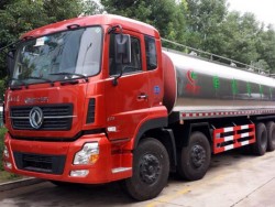 DongFeng 8x4 25000 Liter Milk Truck Tank