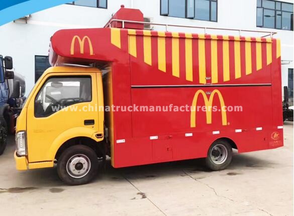 Jinbei Multi-function Mobile Catering Food Trailer Trucks