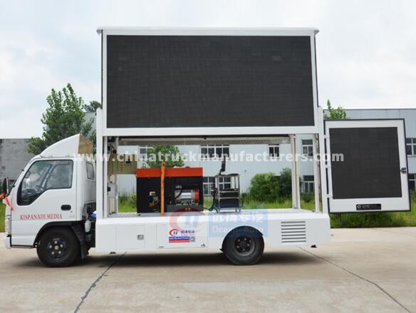 Outdoor advertising P6 screen mobile Led Truck