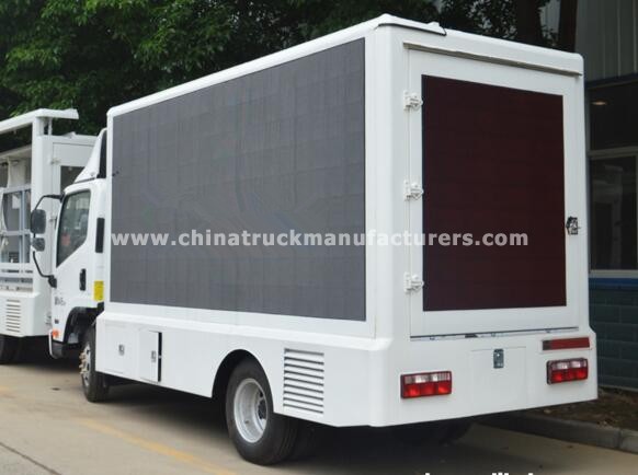 China FAW outdoor Full Color led advertising truck