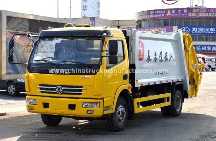 Dongfeng 4x2 Mini Garbage Compactor Truck