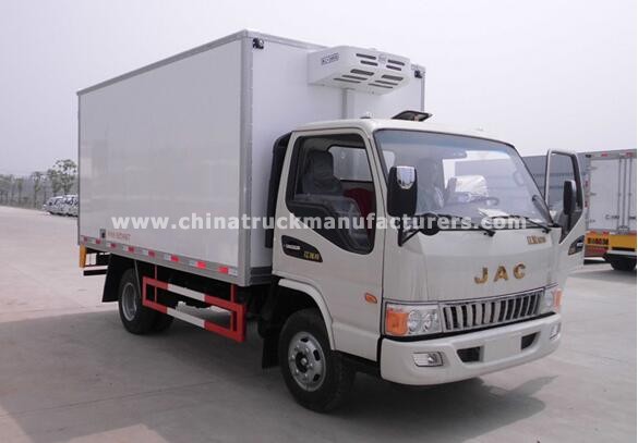 JAC Refrigerated Cold Room Van Truck/3T 5 Ton Reefer Truck