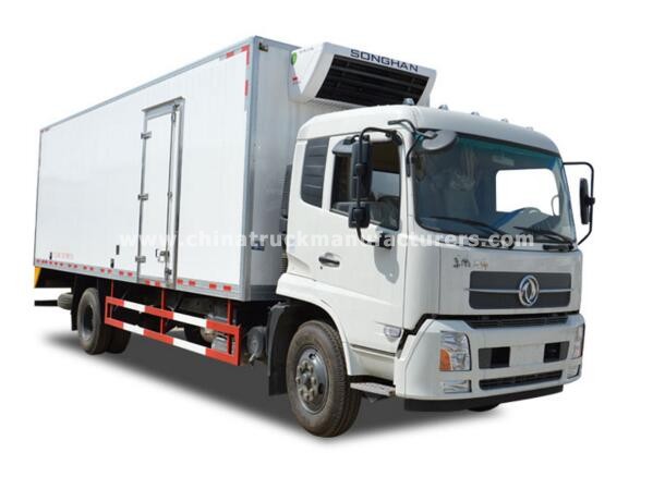 DFAC 4x2 170hp 10-12 Tons Refrigerated Van freezer Truck