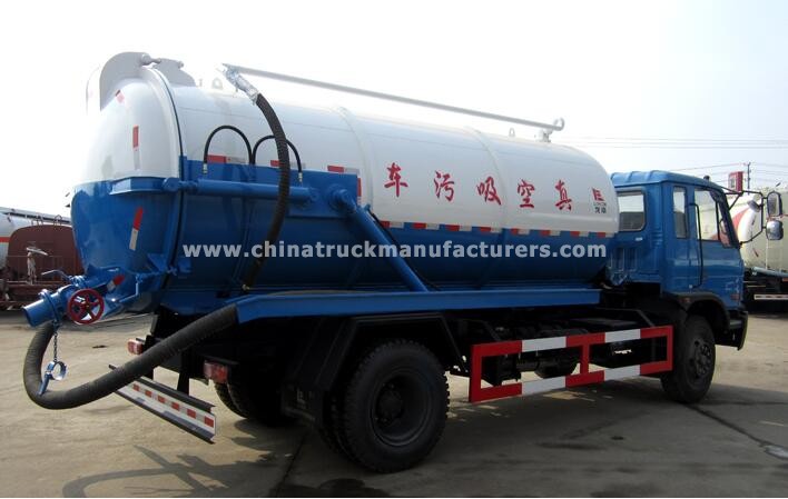 DFAC 4x2 10000 liter Sewage Tanker Suction Truck
