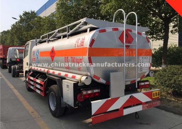 Dongfeng 4cbm Diesel Gasoline Mobile Refueling Truck