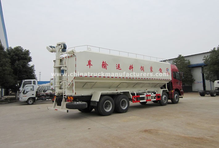 Auman 45m3 bulk chicken feed truck tank