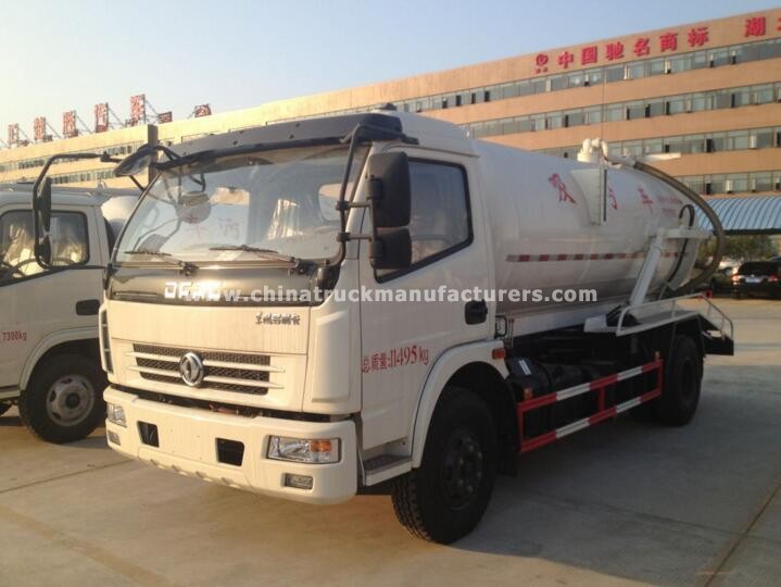 4*2 DONGFENG Sewage Suction Truck 6000L