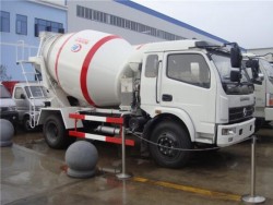 Euro4 140hp 3m3 concrete mixer truck