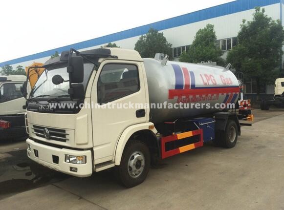 4x2 Dongfeng 5.5m3 small lpg tank truck