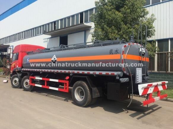 FAW 6x2 21000L flammable liquid transport tanker truck