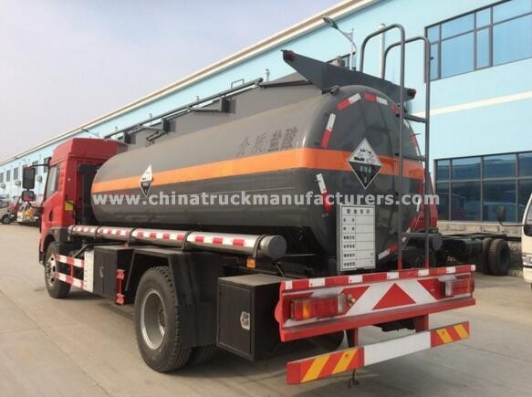 15000 liters FAW 4x2 chemical liquid truck