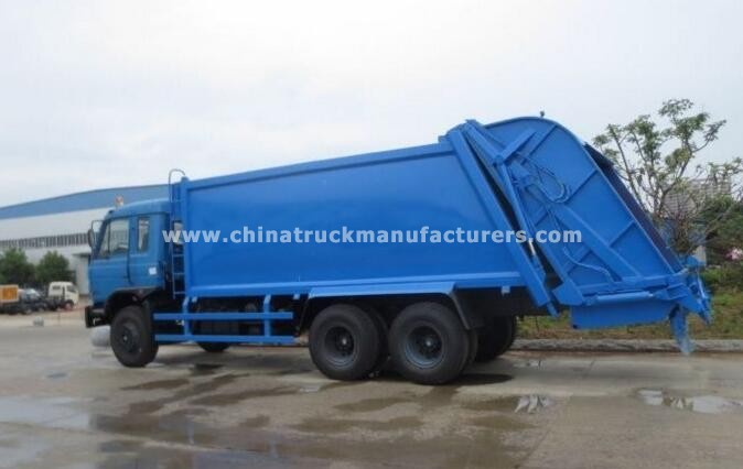 Dongfeng 4*2 rear unloading garbage dump truck
